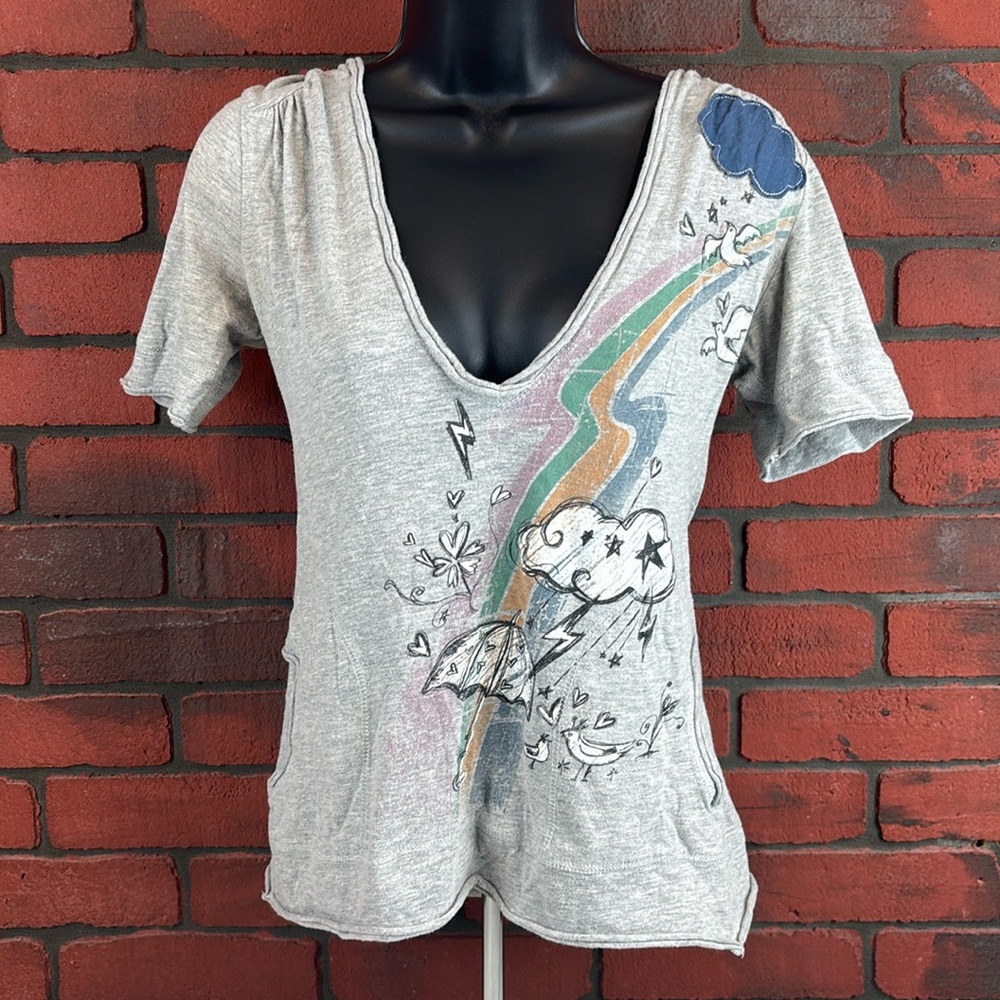 579‎ Rainstorm Woman Small Lightweight Hoodie – Casual, Cozy